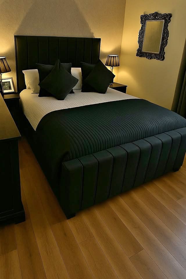 Arizona Sleek Modern Bed UK | Contemporary Lines | Shop Online | Free Delivery