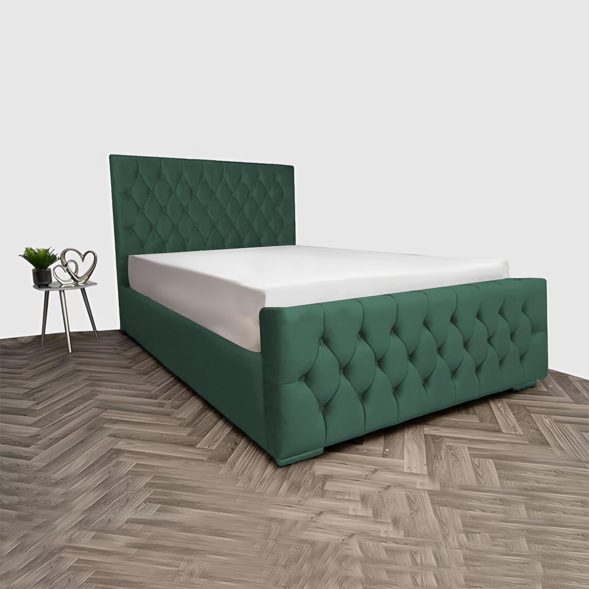 Florida Ambassador Bed UK | Luxury Tufted Headboard | Shop Online | Free Delivery - Florida Beds UK