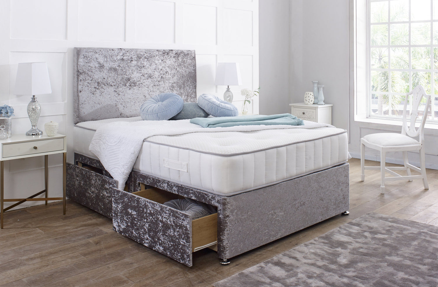 Buckingham Divan Bed UK | Shop Buckingham Divan Beds Online | Free Delivery - Divan Beds UK