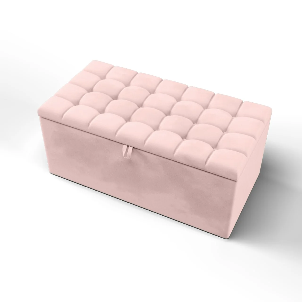 Florida Premium Crushed Velvet Bed UK - Side view of premium florida from CESS Furniture UK