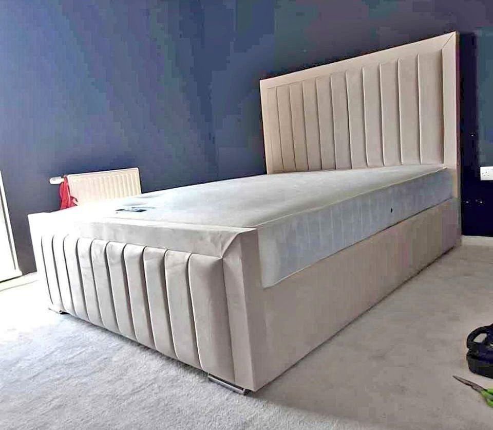 Hilton Panel Headboard & Footboard Bed UK | Shop Hilton Panel Beds Online | Free Delivery