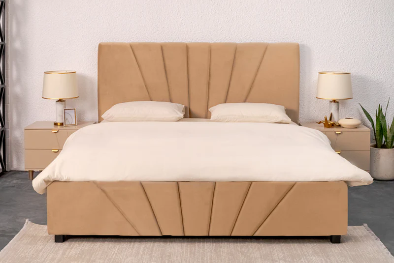 Sunrise Contemporary Curve Bed UK | Curved Headboard Design | Shop Online | Free Delivery